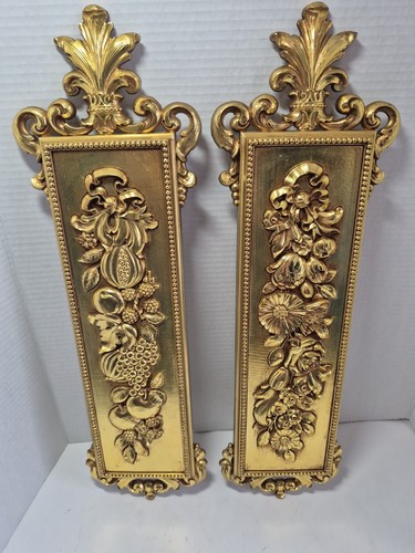 Vintage pair syroco 1970s - pair, 1970s~gold